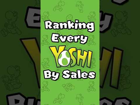 Ranking Every Yoshi Game by Sales