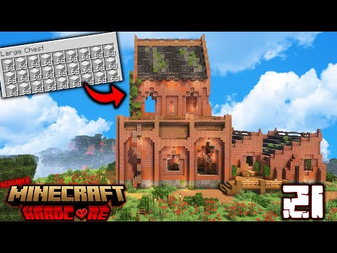 Insane Hardcore Minecraft: Building an Iron Factory