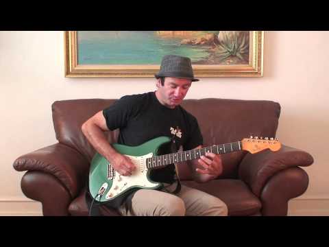 3 Pentatonic Scale Positions in the Style of Eric Clapton - Blues Guitar Lesson