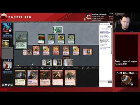 MTG Legacy Turbo Muxus Goblins! Stream Replay
