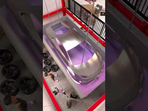 Lamborghini Purple sweet potato 🍠     #animation #car #lamborghini #cartoon #car #shorts