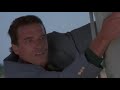 Commando 1985 John Escapes From The Airplane Scene