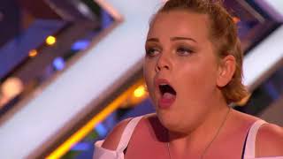Our Judges love every piece of Rebecca Grace   Auditions Week 2   The X Factor 2017