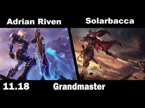 [ Adrian Riven ] Riven vs Yasuo [  Solarbacca ] Top - Adrian Riven Grandmaster 801 LP