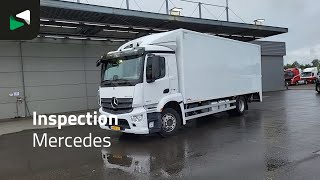 Mercedes-Benz Antos 1924 4X2 NL-Truck APK 2000kg Ladebordwand Automatic Euro 6 box truck | Image 4 - Autoline