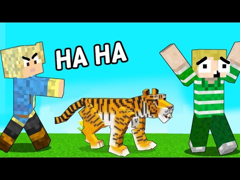 TIGER PRANK På EMIL!! - Dansk Minecraft