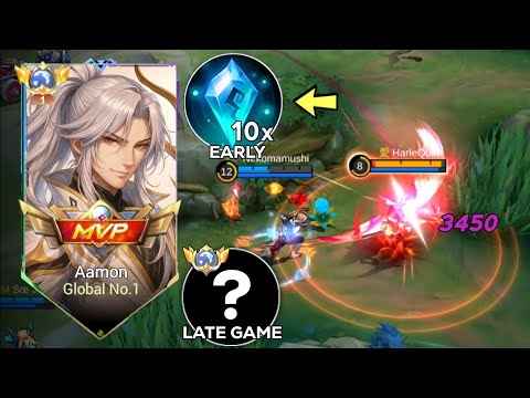 AAMON INSANE COMEBACK IN RANK USING THIS 1 HIT BUILD!🔥 (must watch!) AAMON BEST BUILD 2025