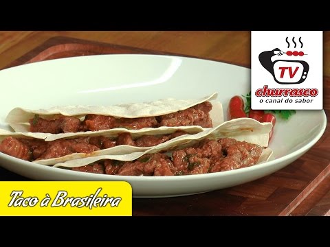 Brazilian Taco Recipe - TvChurrasco - Program Aired 04/28/2015 - TV Sorocaba SBT