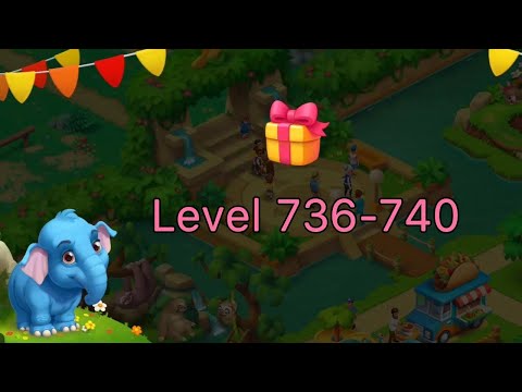 Wildscapes Level 736-740
