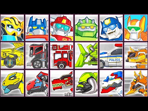 Transformers Rescue Bots: Hero Adventures 2 + Dino Robot Corps #1 | Eftsei Gaming