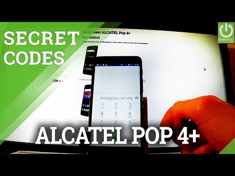 Test Menu in ALCATEL Pop 4+ - Testing Mode / Secret Codes / Trick
