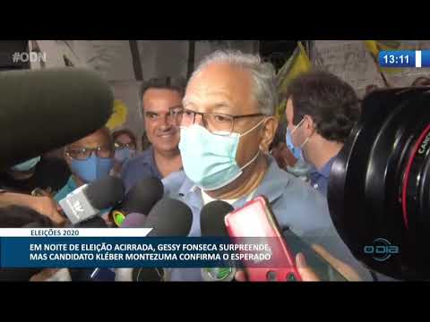 Gessy Fonseca surpreende, mas Kléber Montezuma fica em segundo nas eleições 16 11 2020
