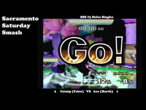 SSS 3 Melee Singles Losers FInals - Catnip (Falco) vs Ace (Marth)