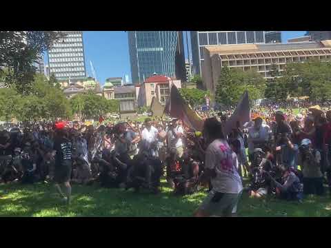 Deadly Koori rap | No justice and no peace | live Invasion Day Sydney 2021