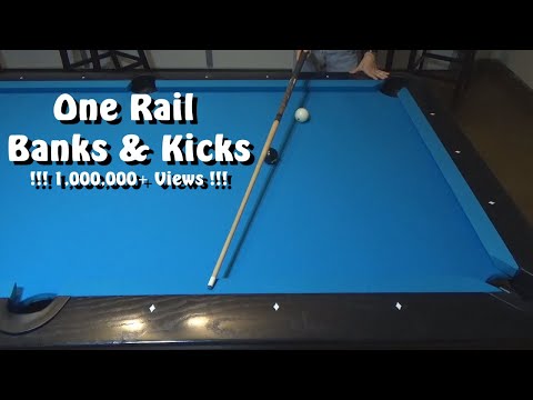 Pool Lesson: 1 Rail Banks & Kicks