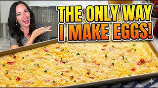 Sheet Pan Eggs Recipe: The Easiest Way to make Eggs!