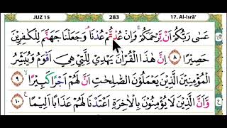 Download lagu BELAJAR MENGAJI SURAH AL ISRA TARTIL PELAN-PELAN JUZ 15 || Cara Mudah Cepat Lancar Membaca Alquran mp3