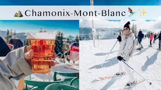 [フランスvlog] アルプス山脈シャモニーにいってきたよ⛷