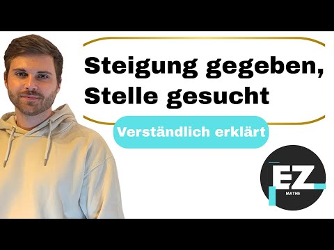 Given gradient, looking for a point | Explained clearly