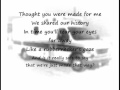 Ambulance - Eisley (Lyrics)