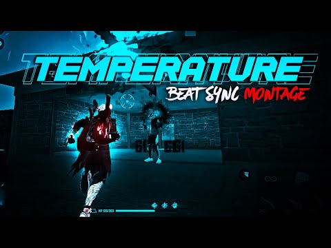 Temperature - Sean Paul ( Audio Edit ) - Free Fire Beat Sync Montage | English Song | @bitcoin_no.1