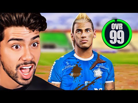 Coloquei o NEYMAR PRIME no Pior Time do Brasil..