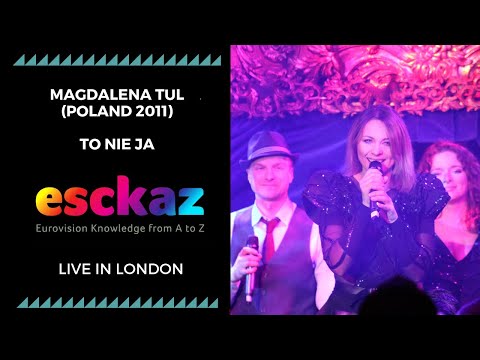 ESCKAZ in London: Magdalena Tul (Poland 2011) To Nie Ja (at London Eurovision Party 2019)