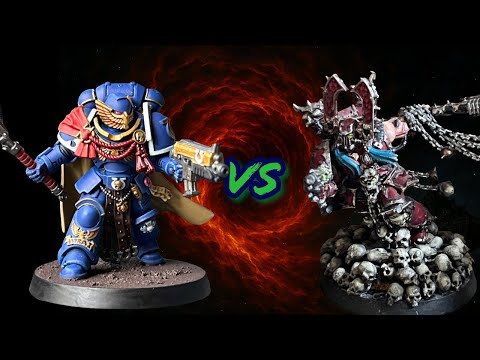 Bleeding Ultramar - World Eaters vs Ultramarines (Warhammer 40k Battle Report)
