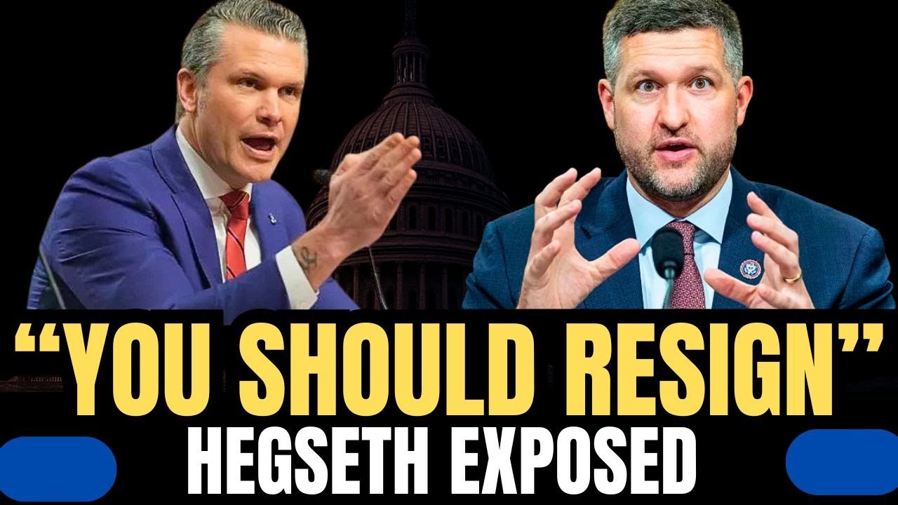 Pat Ryan DESTROYS Hegseth: “You Should Resign” | Military Loyalty Scandal Exposed