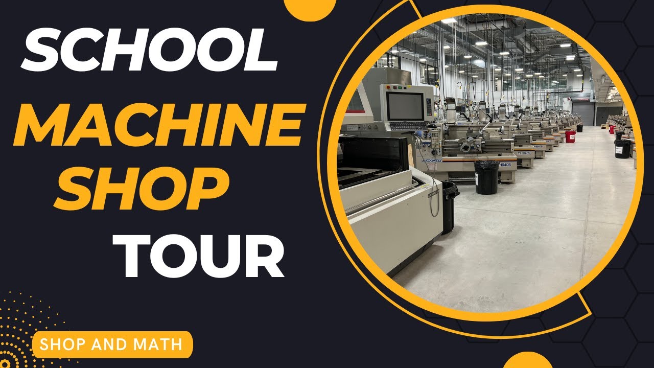 Watch video school machine shop tour Now school machine shop tour