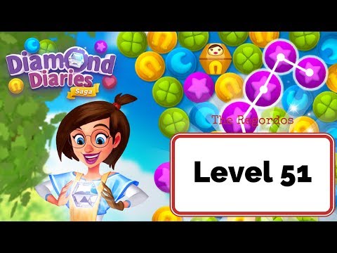 Diamond Diaries Saga Level 51 - No Boosters