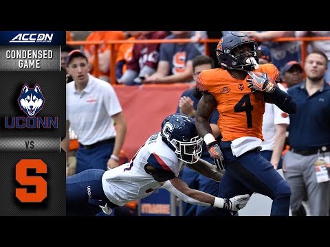 UConn vs. Syracuse Condensed Game | 2018 ACC Football