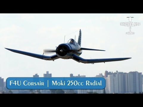 Huge F4U Corsair by CARF w/ Moki 250cc radial