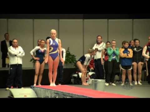 BAYEVA Kateryna (UKR) - 2015 Trampoline Worlds - Qualification TU Routine 2