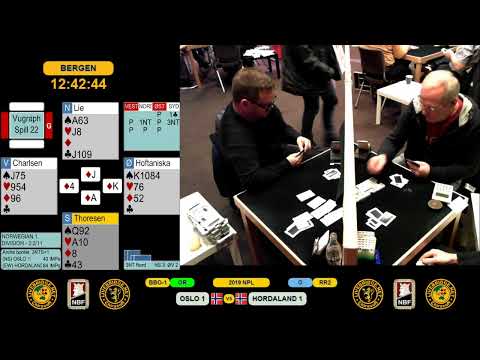 NBF 2019-20 1. DIV. ROUND 2 OSLO 1 VS HORDALAND 1