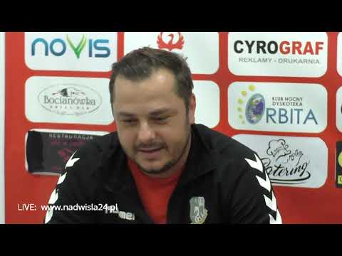 LIVE: Konferencja prasowa po meczu Siarki Tarnobrzeg z Podlasiem Biała Podlaska