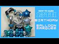 DIY 13th Birthday Balloon Marquee Video Gamer S Birthday Balloon Decoration