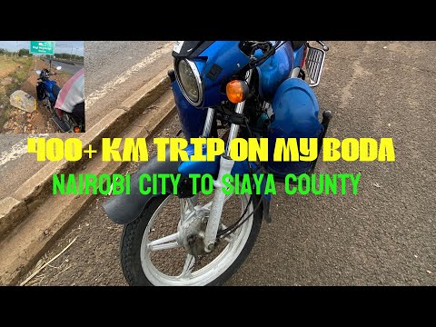 Nairobi to Siaya on a BODA BODA? The Ultimate Village Ride!