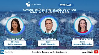 Consultoría en protección de datos · Ley 21.719