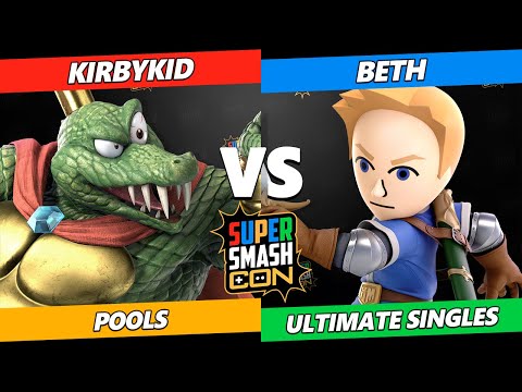 SSC 2022 - KirbyKid (King K Rool) Vs. Beth (Mii Swordfighter) Smash Ultimate Tournament