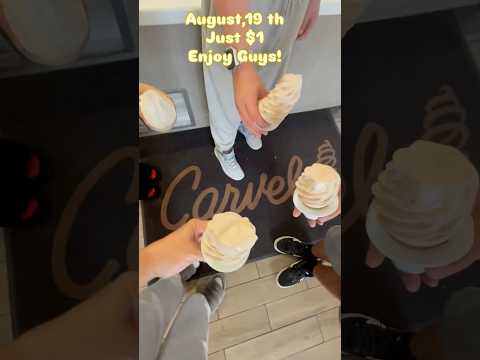 CARVELIce Cream for $1!!#icecream #summer #good #sugar #cravings #happy #happiness #food #shortvideo