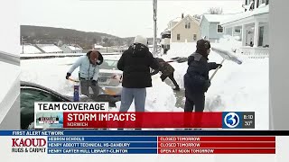 Storm impacts in Norwich