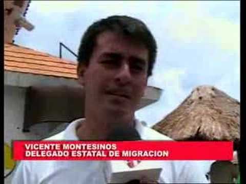 AGENTES DE MIGRACION PUEDEN TENER DUDOSA ACTITU