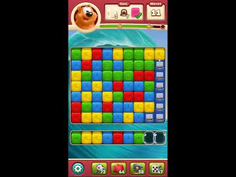 Toon Blast Level 2918 - NO BOOSTERS 🐻🐺🐱 | SKILLGAMING ✔️