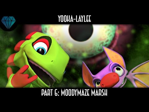UNHAPPY KRAKEN | Yooka-Laylee • Moodymaze Marsh [Gameplay Walkthrough #6]