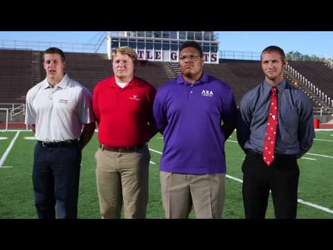 Wabash College Football Players at Arlington National Cemetery