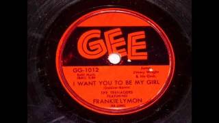 Frankie Lymon & The Teenagers - I Want You To Be My Girl 78 rpm!