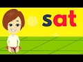 AT WORDS For YOUNG LEARNERS With WORD FAMILIES Reading Sentences With Phonics