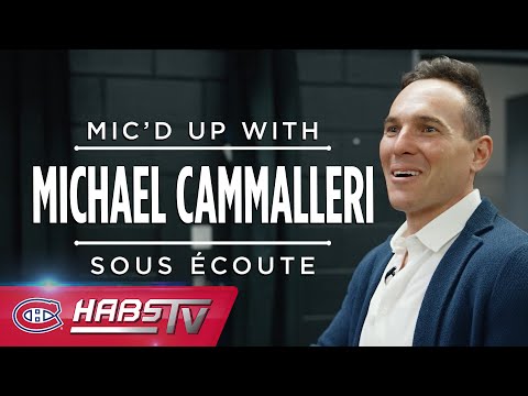 Mike Cammalleri mic'd up at a Habs' game