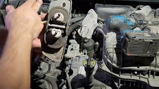 How to replace passenger side motor mount Dodge Journey v6 2009-2019